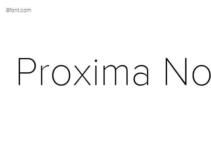 proxima nova regular font free