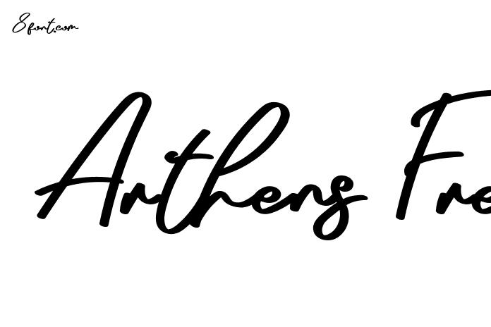 Arthens Free - Graphic Design Fonts