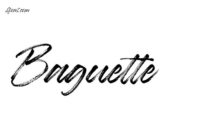 Baguette - Graphic Design Fonts