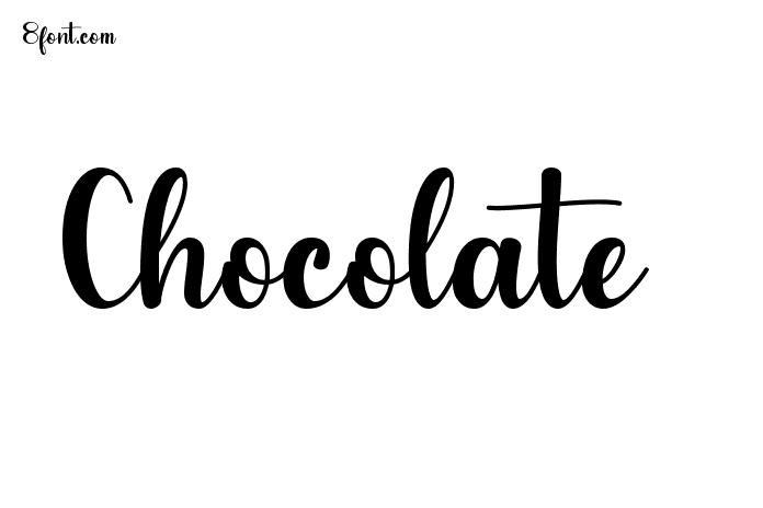 Chocolate - Graphic Design Fonts