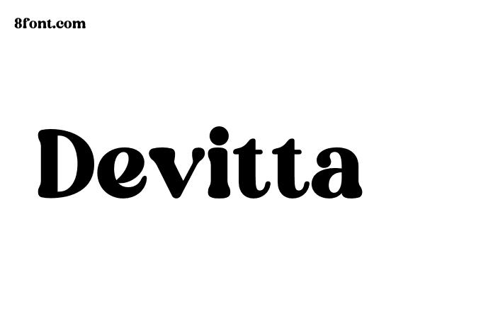 Devitta - Graphic Design Fonts