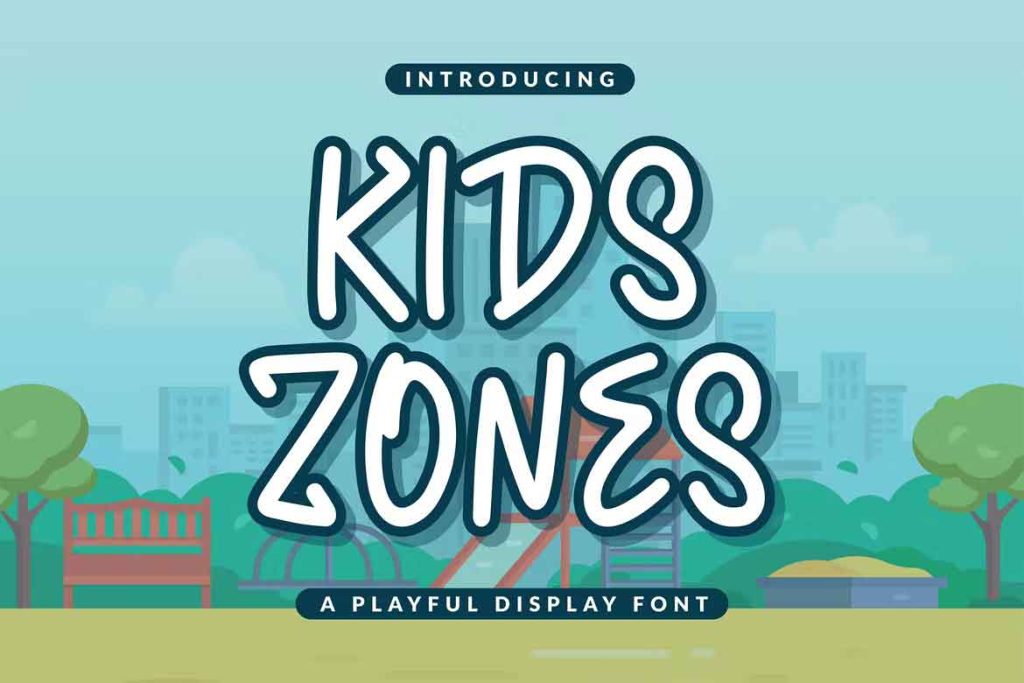 Kidszones Font - Free Font Download