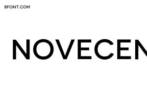 Novecento WideMedium Free Font Download