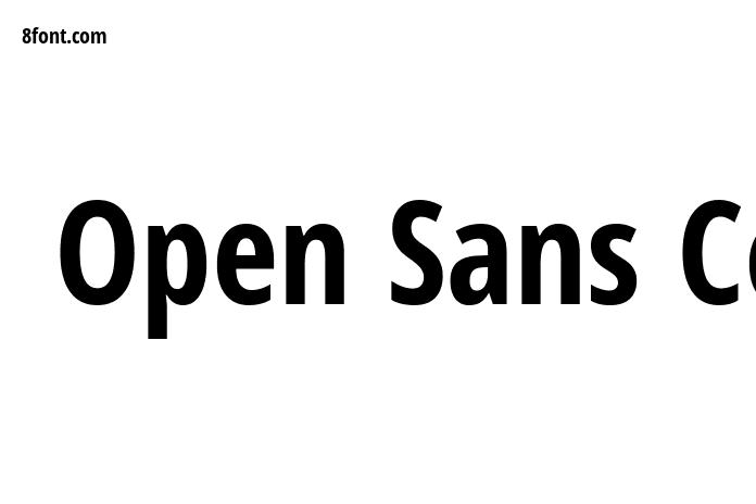 America Están deprimidos Sábana Open Sans Condensed Bold - Graphic Design Fonts