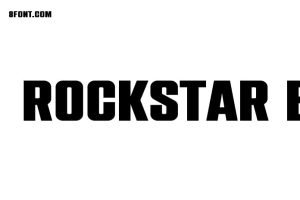 Rockstar Extra Bold - Free Font Download