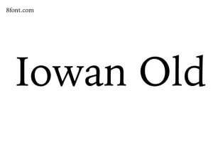 iowan old style bt pro roman font free download