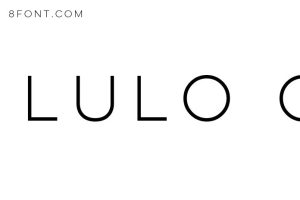 Lulo Clean One Font Free Font Download