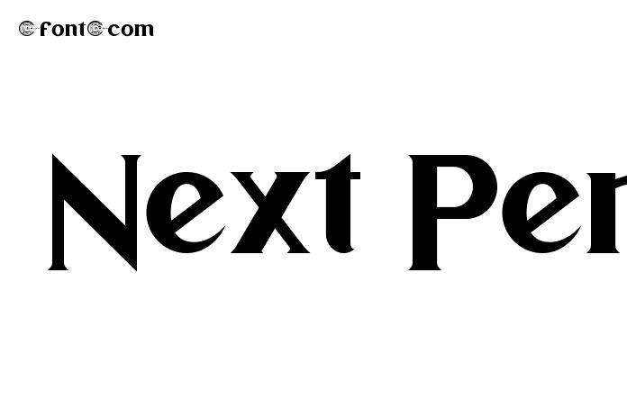 Next Person Demo Semibold Font - Graphic Design Fonts