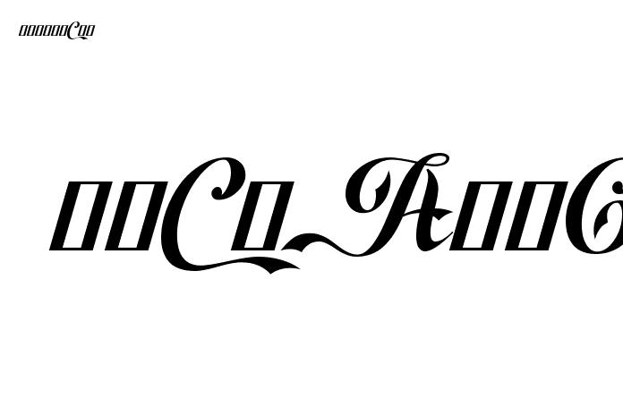 RockandColaAlternates2 Font - Graphic Design Fonts