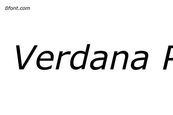 Verdana Pro Font - Graphic Fonts