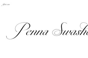 Penna-Swashes Font - Free Font Download
