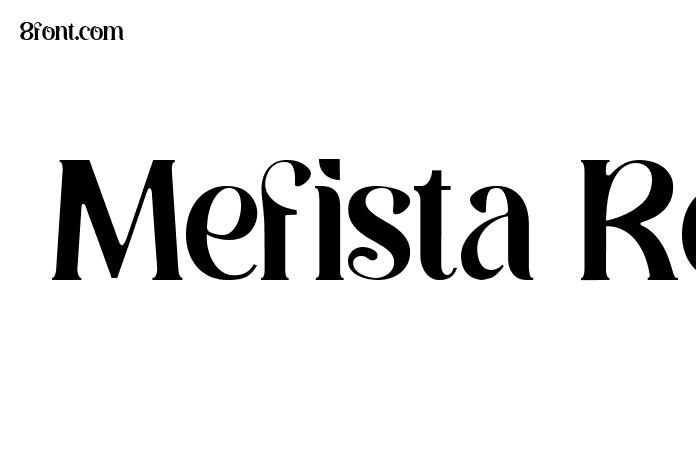 Mefista Regular Font - Graphic Design Fonts