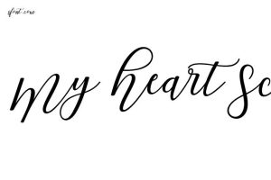 My Heart Script Font - Free Font Download