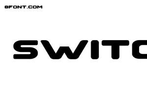 SWITCH STRECTH Font - Free Font Download