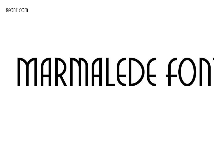 Marmalede Font - Graphic Design Fonts