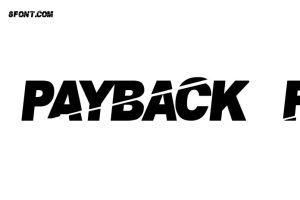 PaybAck Font - Free Font Download