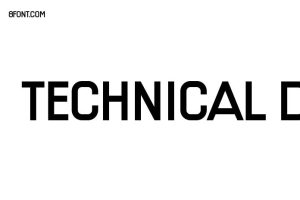 Technical Writing Font Technical Drawing Regular Font - Free Font Download