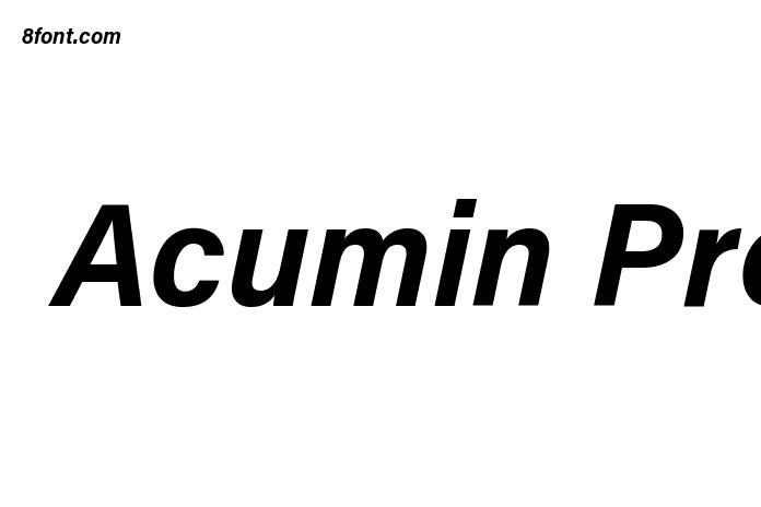 Framework markedsføring logo Acumin Pro Bold Italic Font - Graphic Design Fonts