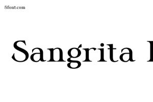 Sangrita Font - Free Font Download