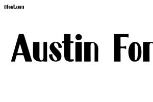 austin news font