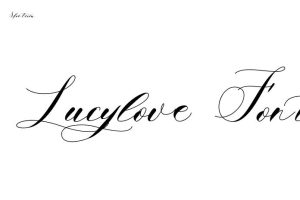 Lucylove Font - Free Font Download