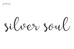 silver soul Font - Free Font Download