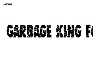 Garbage King Font - Free Font Download