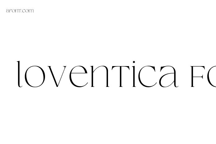 loventica Font - Graphic Design Fonts