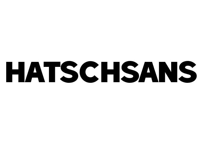 HatschSans Font - Graphic Design Fonts