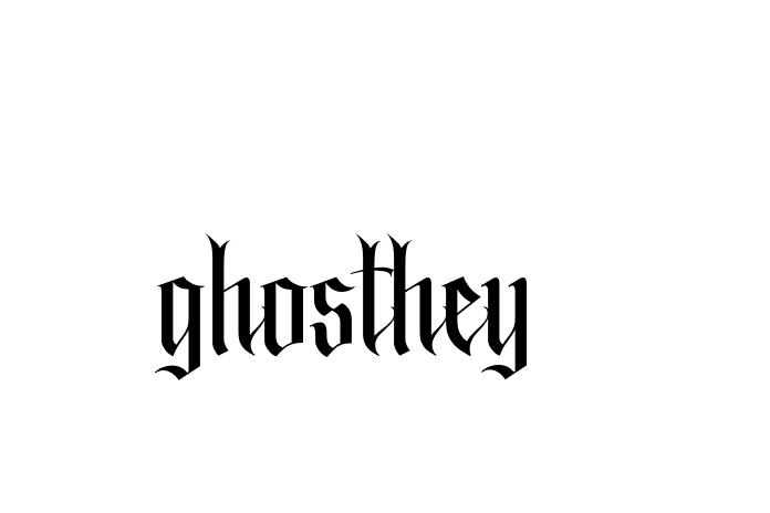 ghosthey Font - Graphic Design Fonts