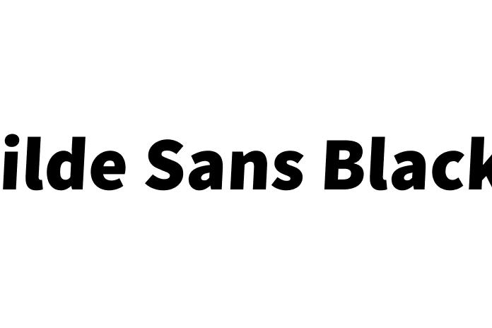 Kilde Sans Black Font - Graphic Design Fonts