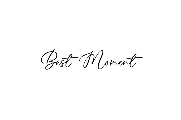 Best Moment Font - Graphic Design Fonts