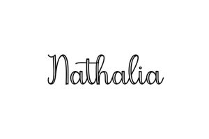 Nathalia Font - Free Font Download