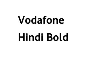 Vodafone Hindi Bold Font - Free Font Download