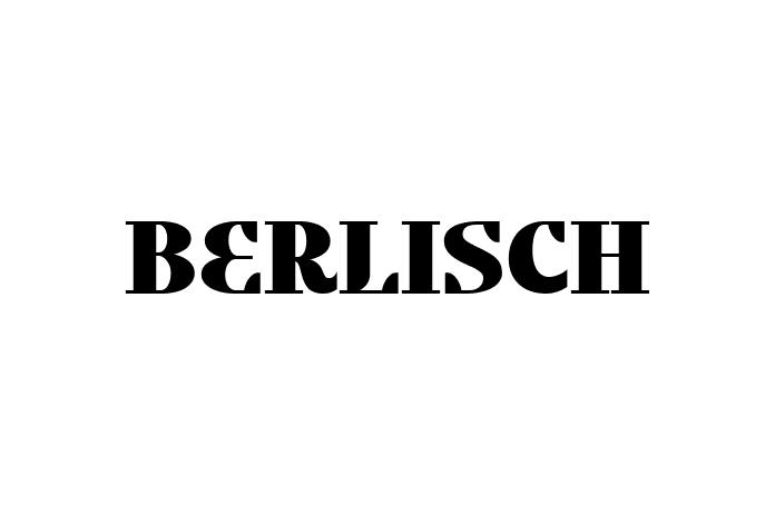 berlisch Font - Graphic Design Fonts