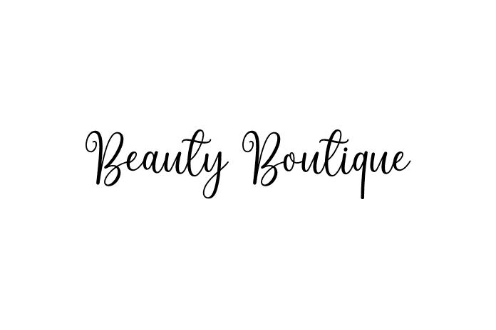Beauty Boutique Font - Graphic Design Fonts
