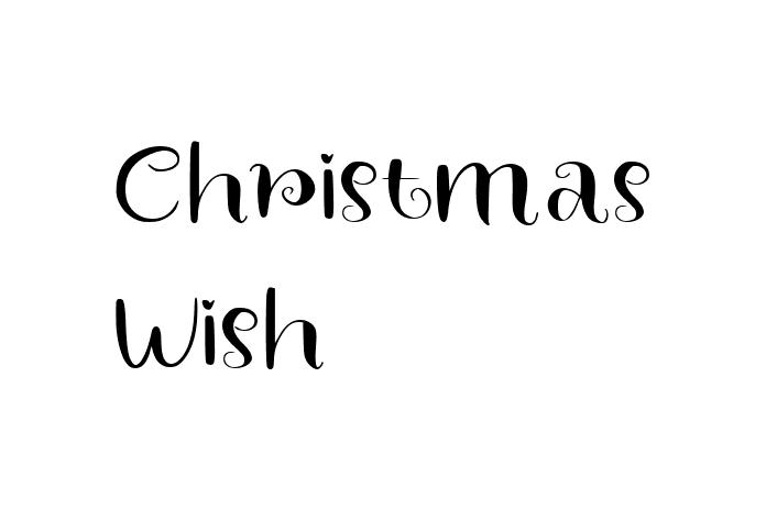 Christmas Wish Font - Free Download Fonts