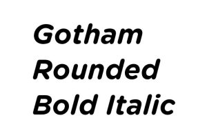 gotham rounded bold free font