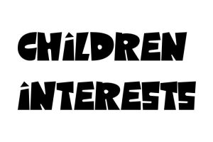 Children Interests Font - Graphic Design Fonts