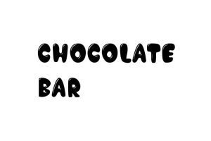 Chocolate Bar Font - Free Font Download