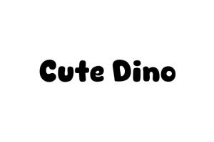 Cute Dino Font - Free Font Download