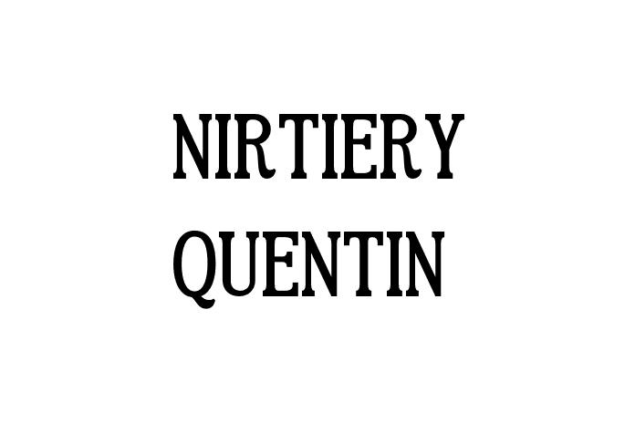 NIRTIERY QUENTIN Font - Free Font Download