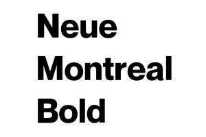 Neue Montreal Bold Font - Free Font Download