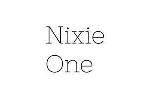 Nixie One Font - Free Font Download