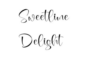 Sweetlime Delight Font - Free Font Download