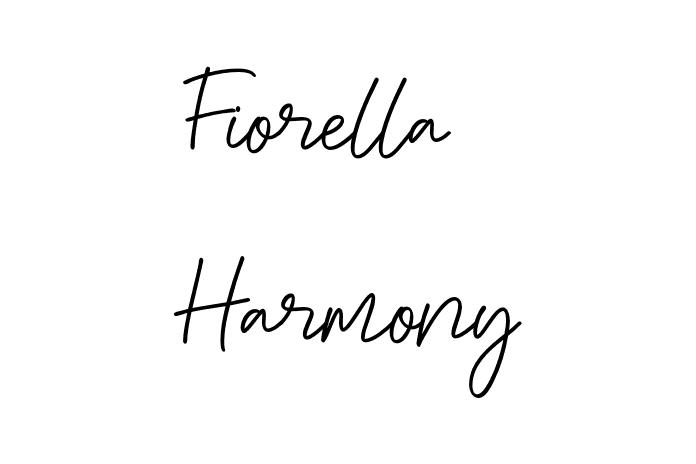 Fiorella Harmony Font - Free Font Download