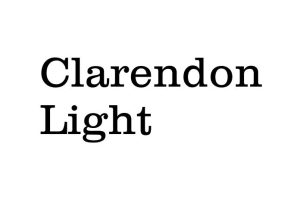 Clarendon Light Font - Free Font Download