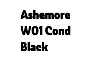 Ashemore W01 Cond Black Font - Free Font Download