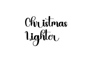 Christmas Lighter Font - Free Font Download