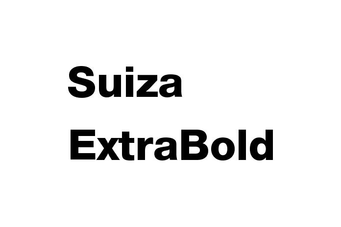 Suiza ExtraBold Font Free Font Download Suiza ExtraBold Font Free Font Download